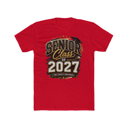 Senior Class of 2027 T-Shirt — Graduation Tee for High School & College Seniors