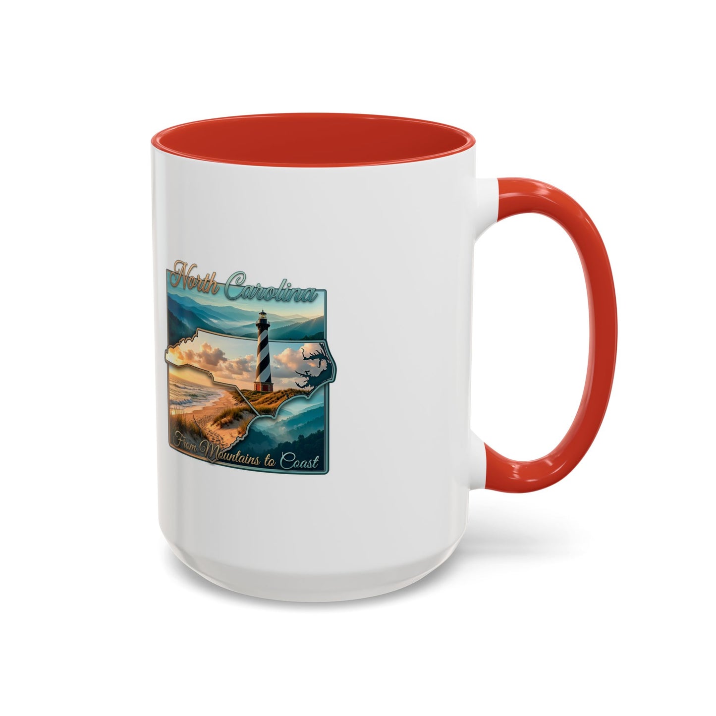 Coastal Lighthouse Coffee Mug – From Mountains to Coast Accent Mug