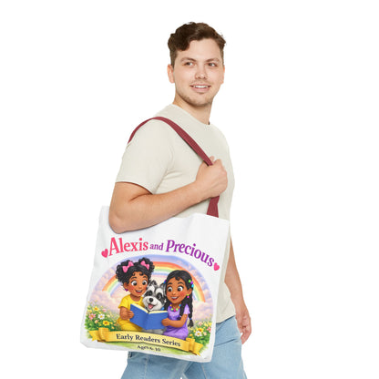 Children's Tote Bag – "Alexis and Precious" Early Readers Book Design