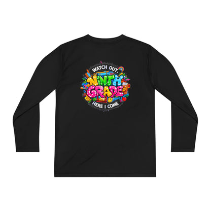 Ninth Grade Crewneck Long Sleeve — "Watch Out Ninth Grade Here I Come" Back-to-School Tee