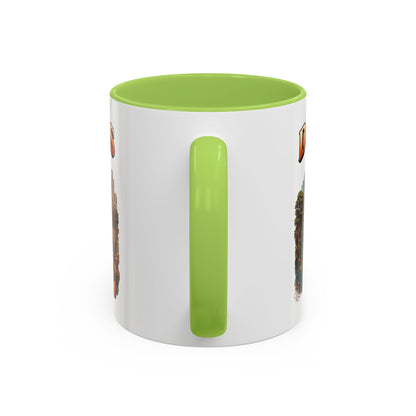 Dallas Skyline Accent Coffee Mug — Texas Souvenir Mug with Guitar & Cityscape