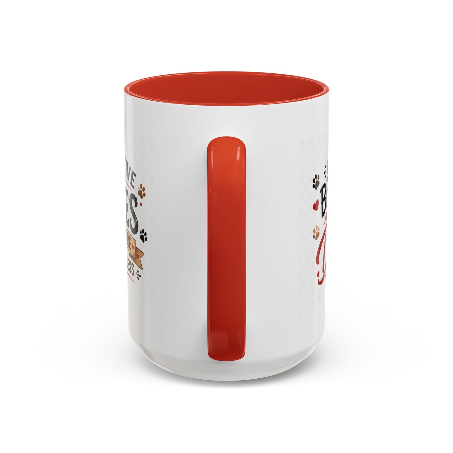 Pawsitive Vibes Coffee Mug - "Wag More, Worry Less" Dog Lover Accent Mug