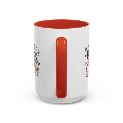 Pawsitive Vibes Coffee Mug - "Wag More, Worry Less" Dog Lover Accent Mug