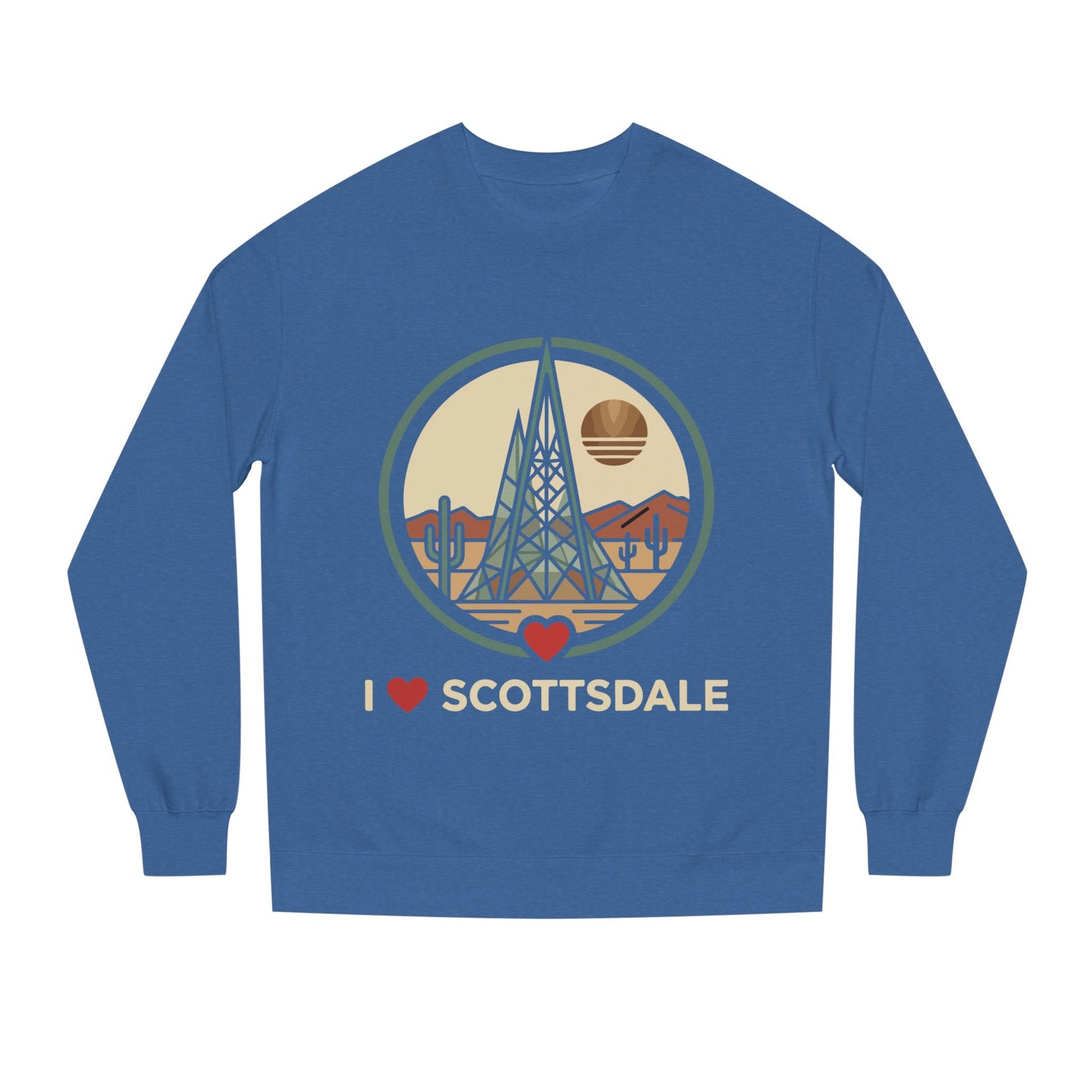 I  Scottsdale Sweatshirt — Desert Retro Crewneck