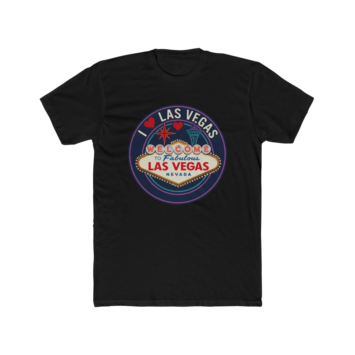 Las Vegas Retro Sign T-Shirt — Welcome to Fabulous Las Vegas Graphic Tee