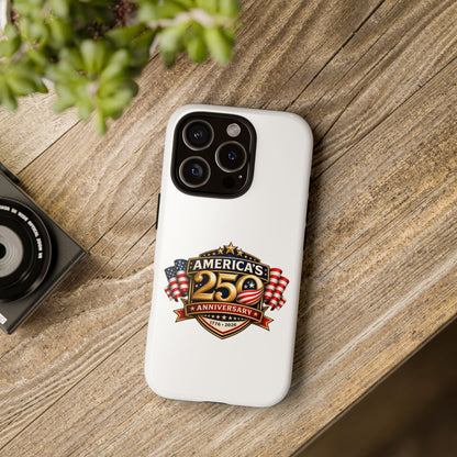 25th Anniversary Patriotic Phone Case — America’s Celebration Design