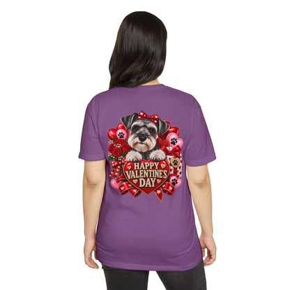Valentine's Day Schnauzer T-Shirt