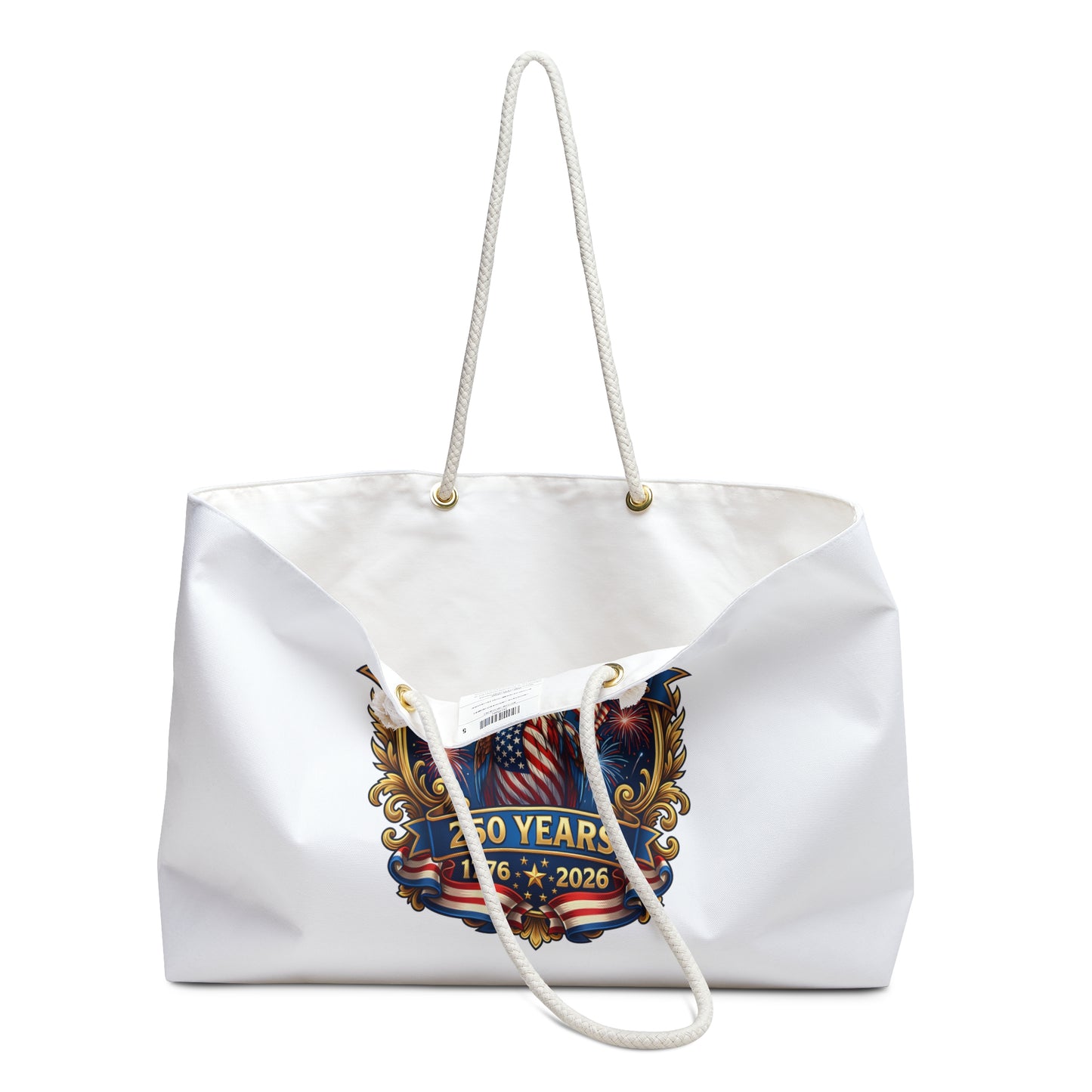 America 250th Anniversary Weekender Bag — Patriotic Eagle Travel Tote (1776–2026)