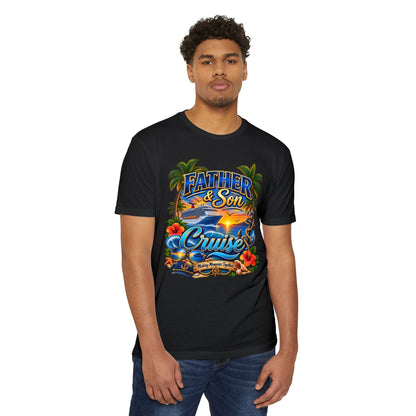 Father & Son Cruise T-Shirt — Tropical Cruise Vacation Gift