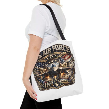U.S. Air Force "Ready to Strike" Tote Bag