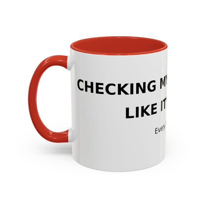 Coffee Mug – 'Monitoring My Blood Sugar Like It’s My Job. Every. Single. Day.'