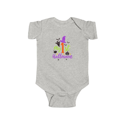 Infant Bodysuit - "My 1st Halloween" Cute Witch Baby Halloween Onesie