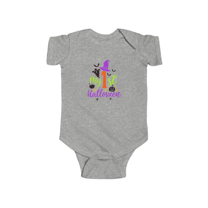 Infant Bodysuit - "My 1st Halloween" Cute Witch Baby Halloween Onesie