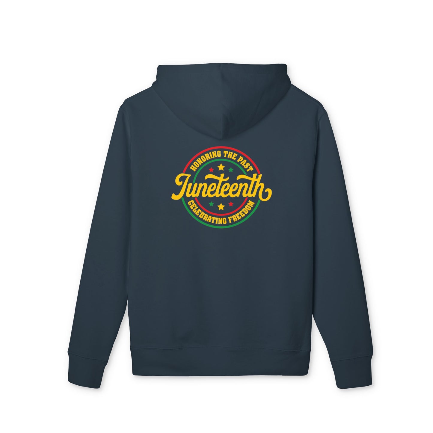 Juneteenth Hoodie — Celebrating Freedom Retro Badge Sweatshirt