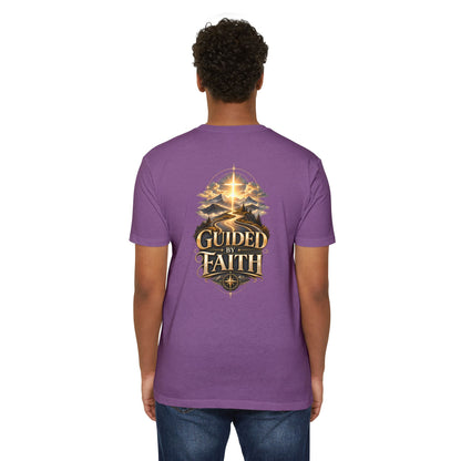 Guided by Faith T-Shirt — Christian Inspirational Tee