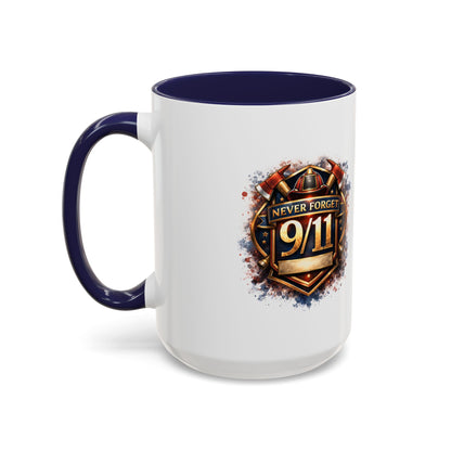 Never Forget 9/11 Memorial Coffee Mug