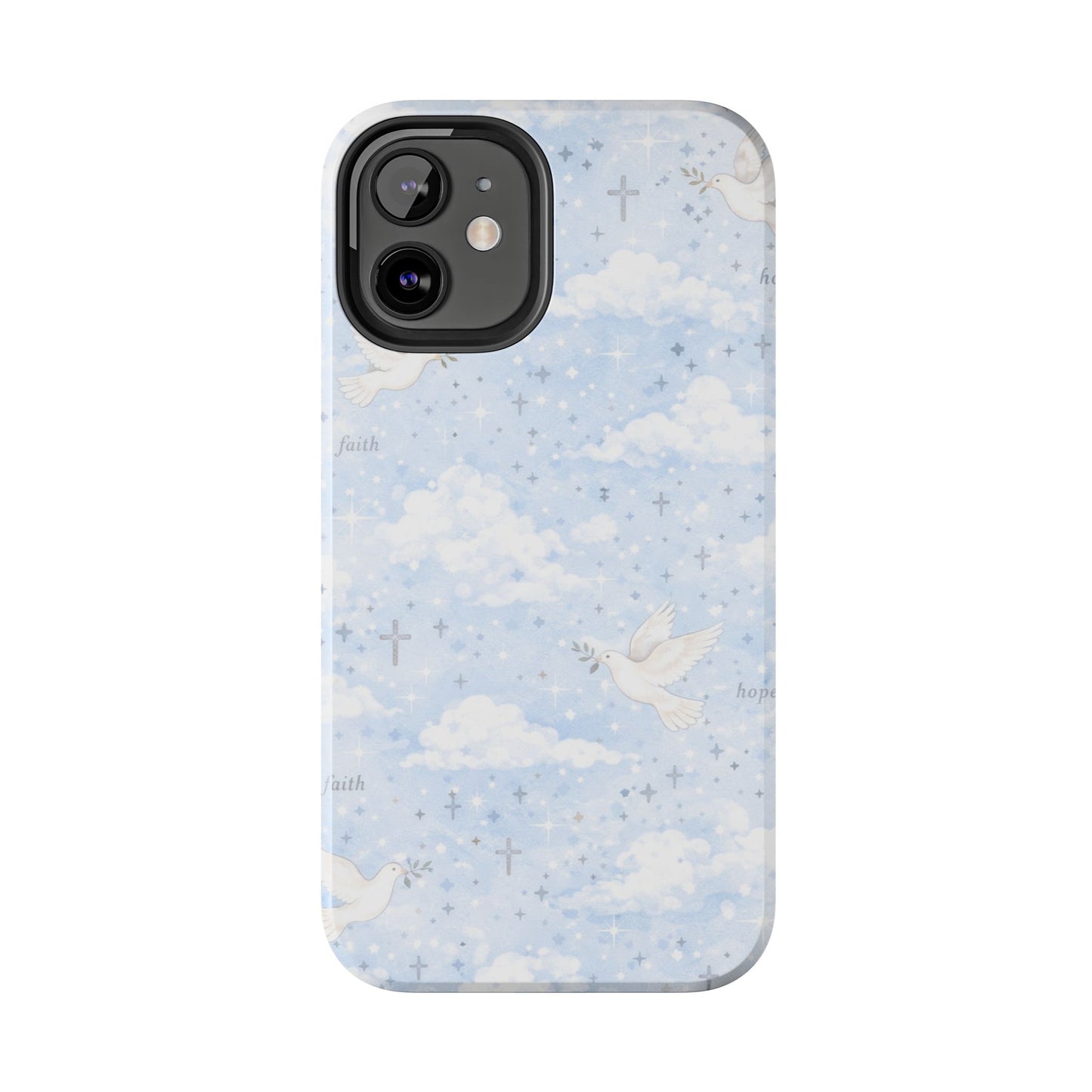 Hope Faith Phone Case | Christian floral iPhone Case
