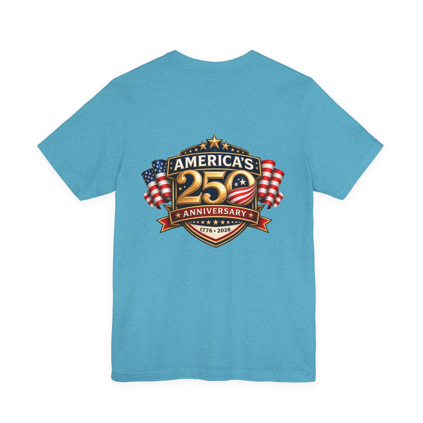 America's 250th Anniversary T-Shirt – 1776–2026 Patriotic USA Flag Tee