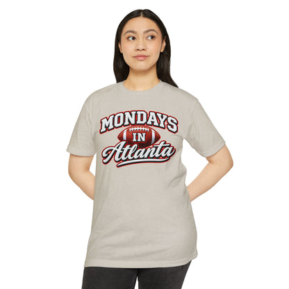 Mondays in Atlanta Football T-Shirt