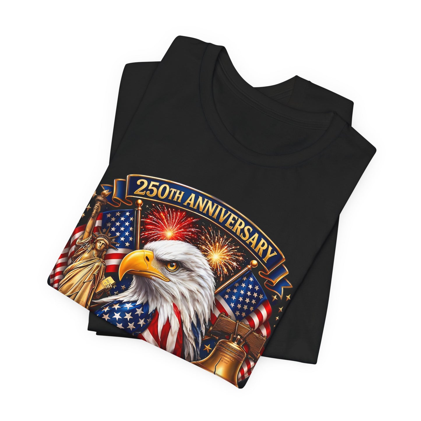 Independence 250th Eagle T-Shirt – United States 1776-2026 Centennial Graphic Tee