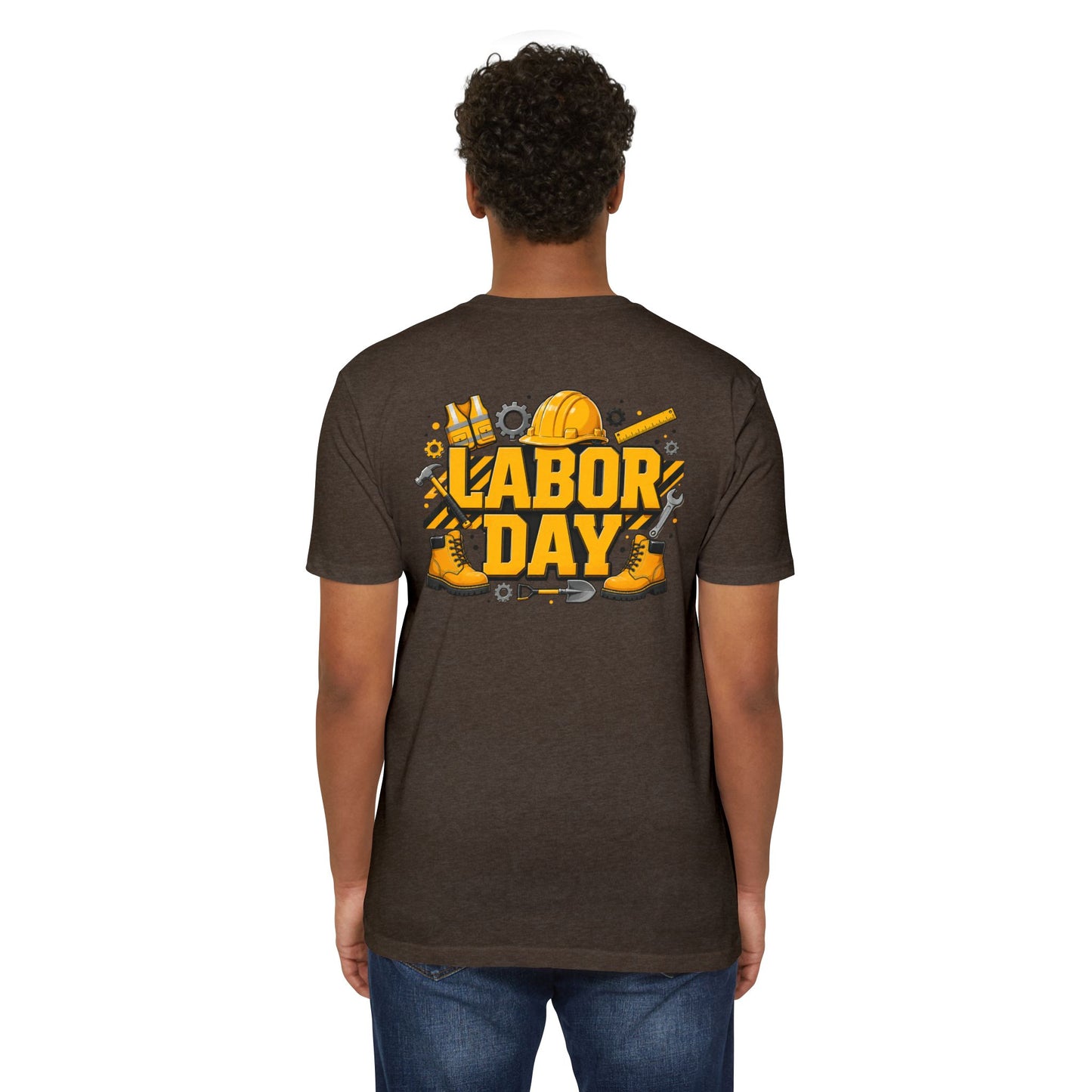 Labor Day T-Shirt — Construction Tools Graphic Tee