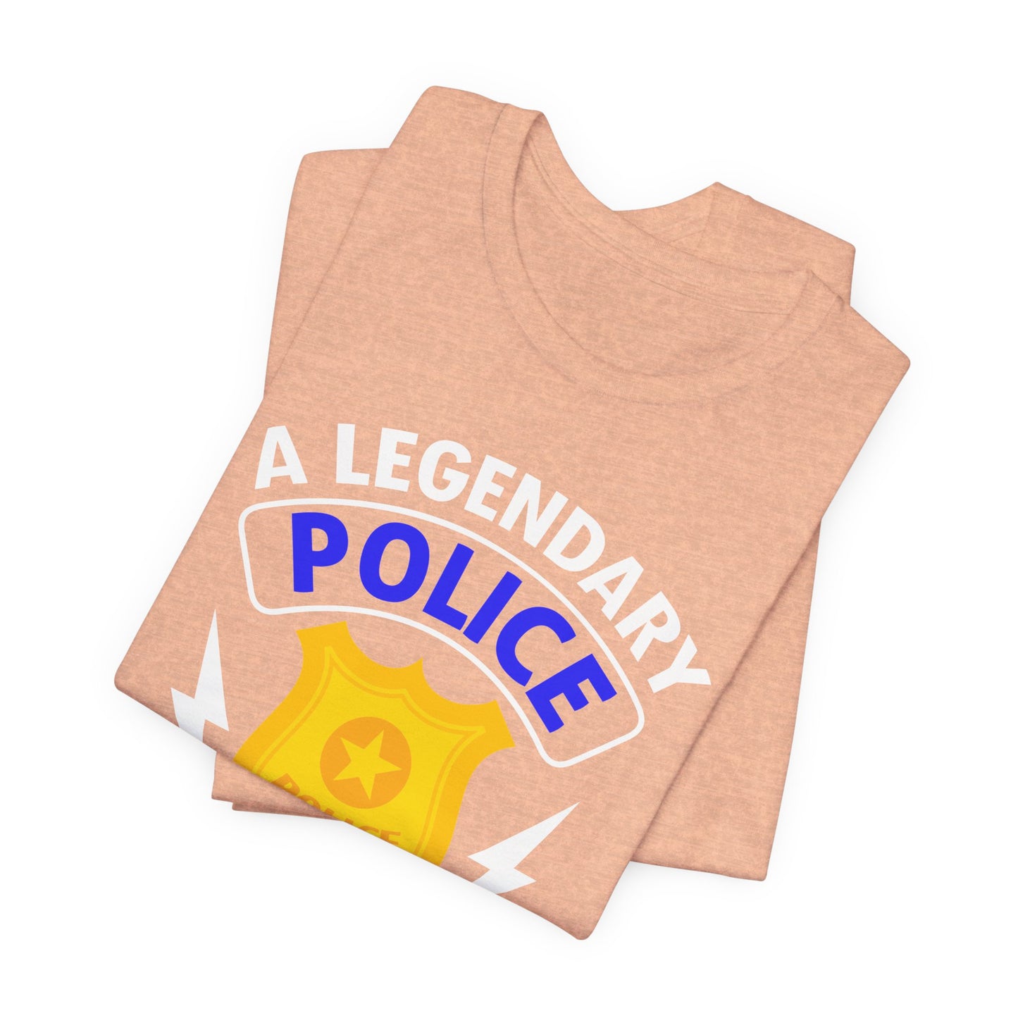 Retired Police Lieutenant T-Shirt — "A Legendary Police Lieutenant Has Retired"