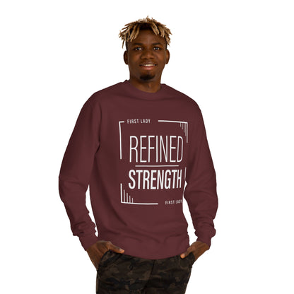 Refined Strength Sweatshirt — "First Lady" Graphic Crewneck