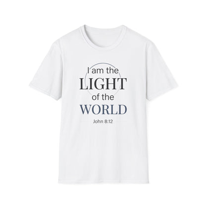 I Am the Light of the World -John 8:12  T‑Shirt