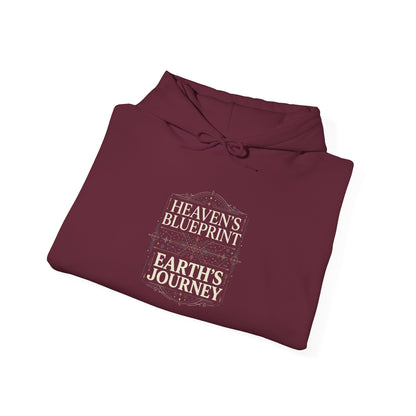 Heaven’s Blueprint Earth’s Journey  Hoodie