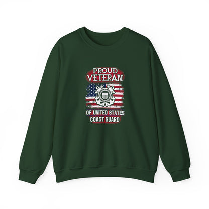 Proud Veteran of United States Coast Guard Sweatshirt