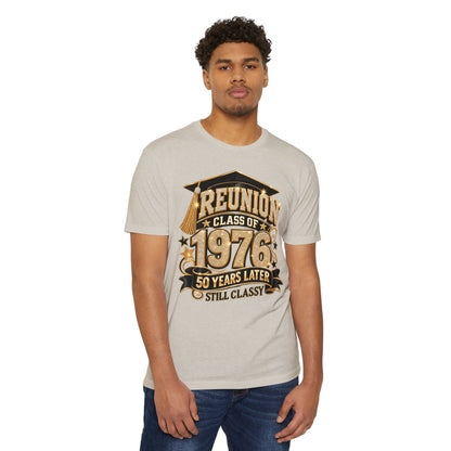 Class of 1976 Reunion T-shirt — 50 Years Later Still Classy