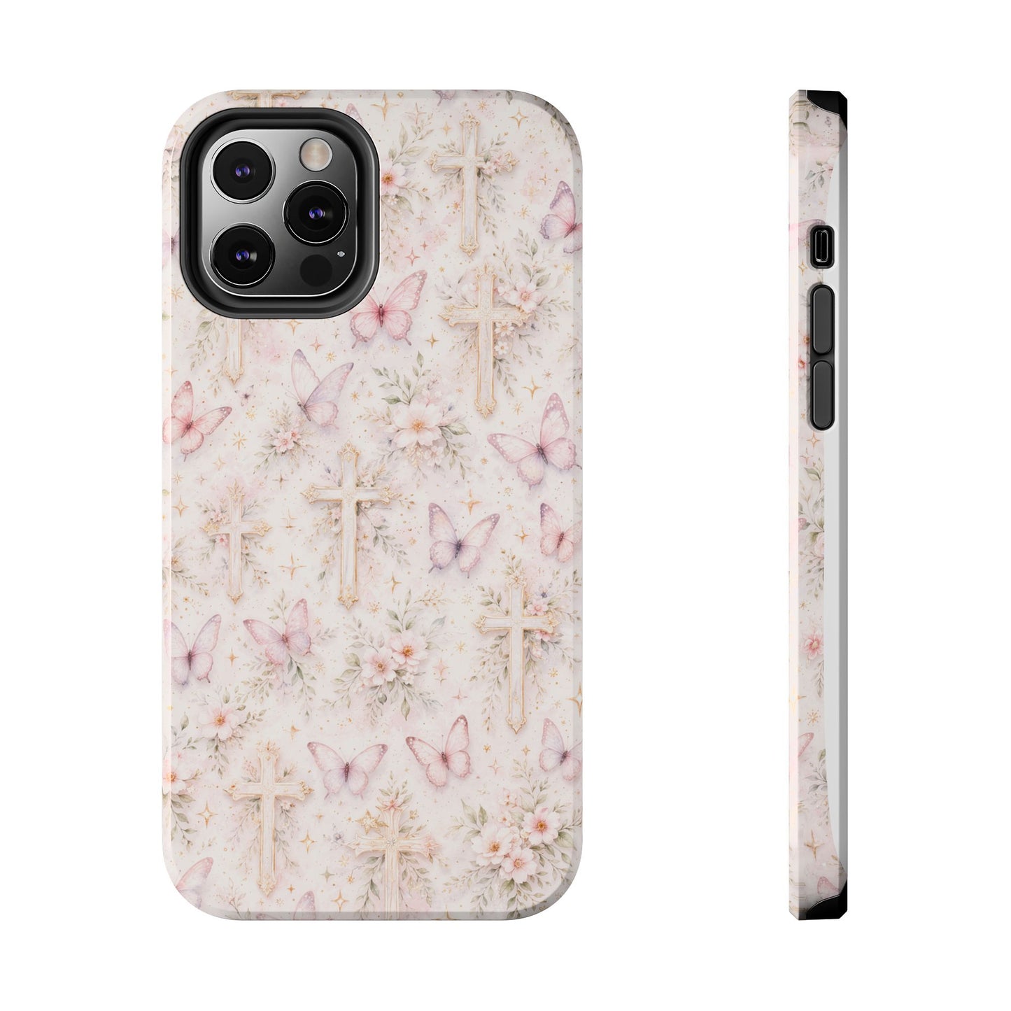 Blessed Wings Phone Case | Christian Floral iPhone Case