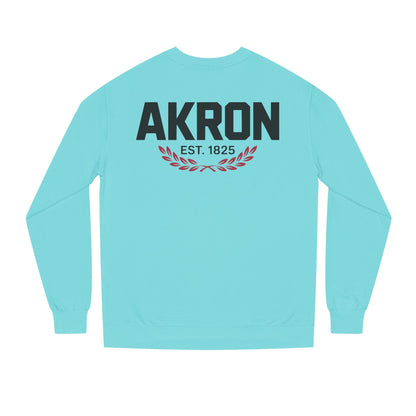 Akron Est. 1825 Crewneck Sweatshirt — Vintage City Pride Pullover