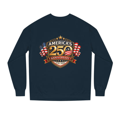 America's 25th Anniversary Sweatshirt — Patriotic USA Flag Crewneck (1776–2026)