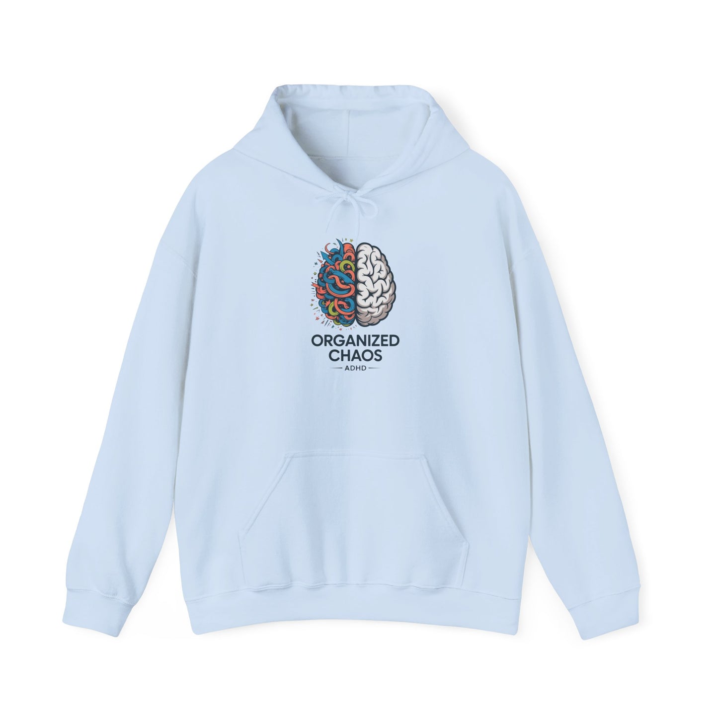 Organized Chaos Brain Hoodie