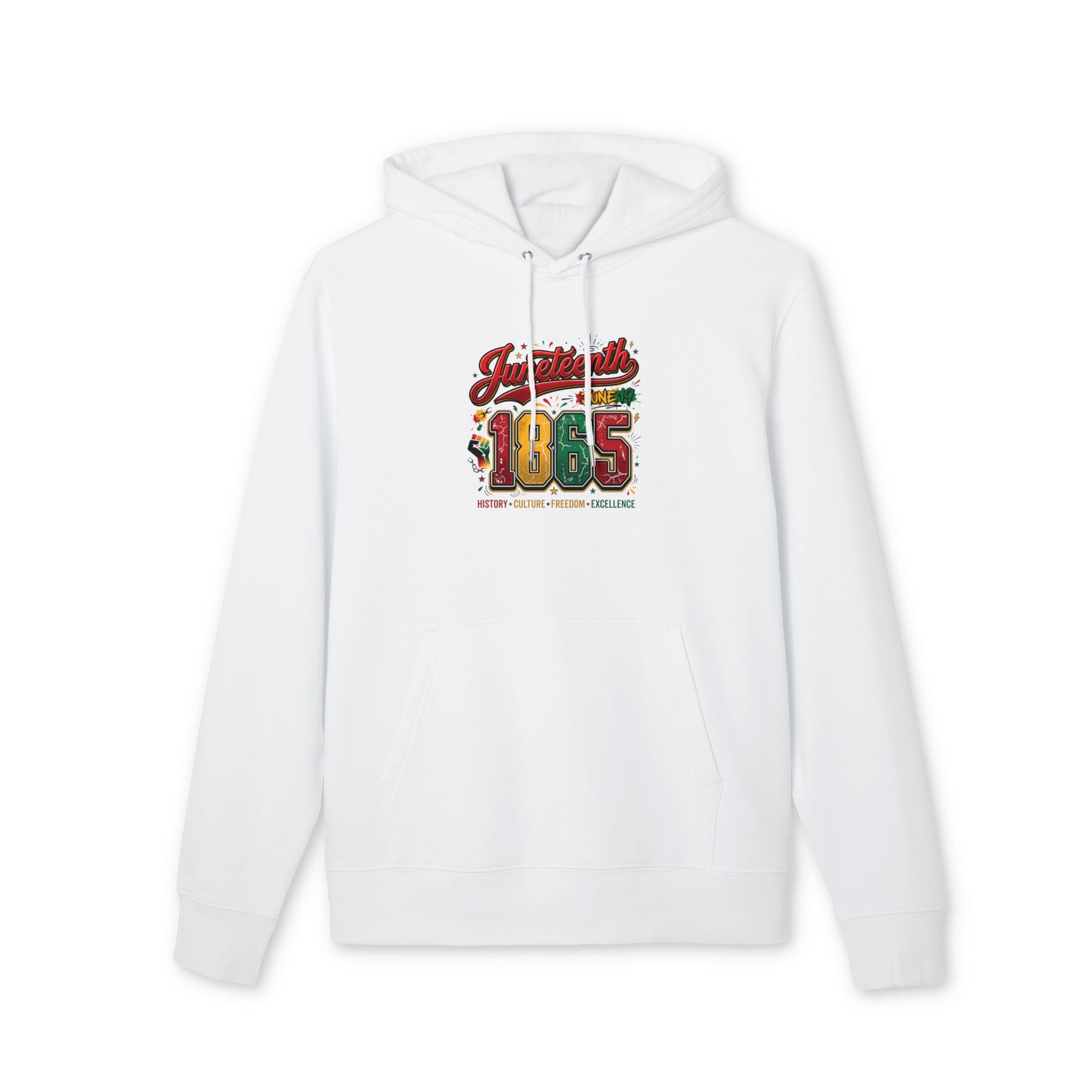 Juneteenth 1865 Hoodie – Black History Celebration Pullover