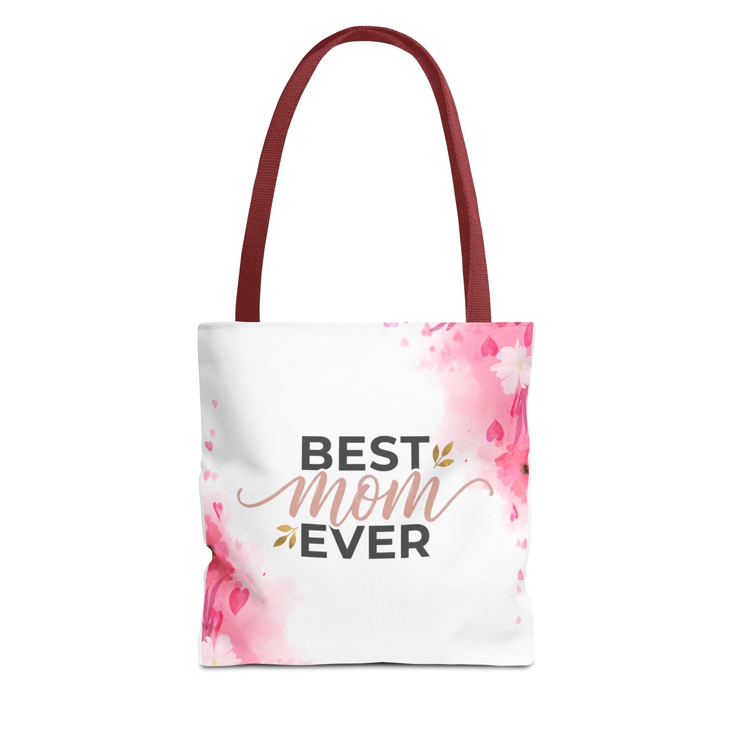 Best Mom Ever Floral Tote Bag