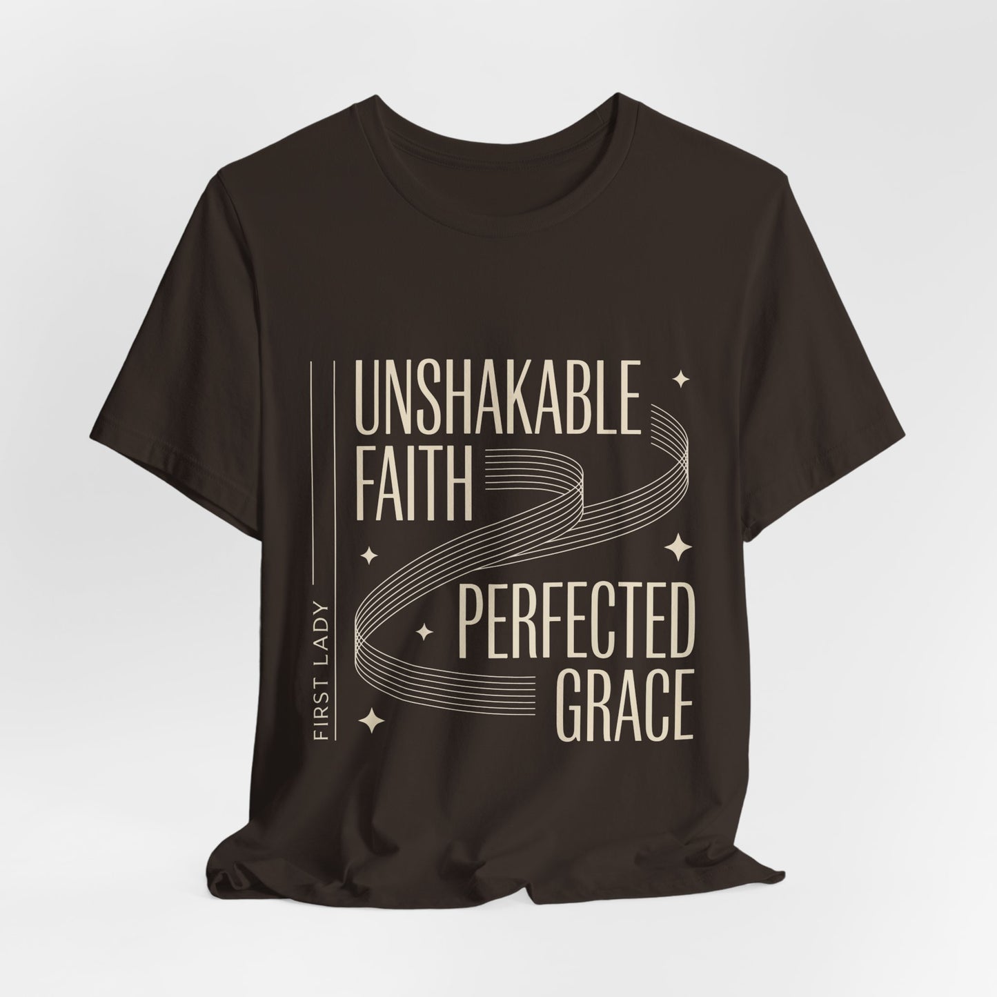 Unshakable Faith, Perfected Grace Tee