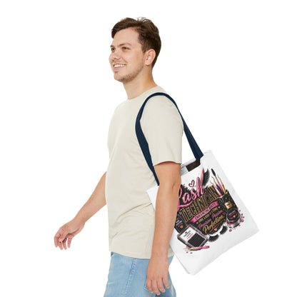 Lash Technician Tote Bag — Glam Beauty Artist Gift, ‘Lash Technician: Enhancing Beauty’ Design
