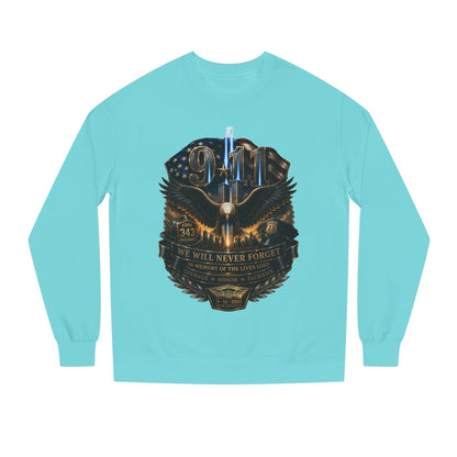 9/11 Memorial Sweatshirt — Never Forget Tribute Crewneck