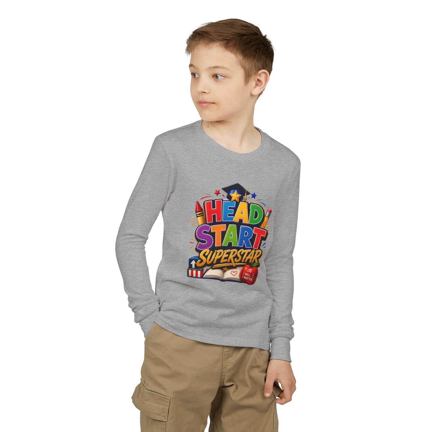 Head Start Superstar Youth Long Sleeve Tee