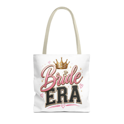 Bride Era Tote Bag — Bachelorette Bride Crown Tote for Bridal Shower & Wedding Weekend