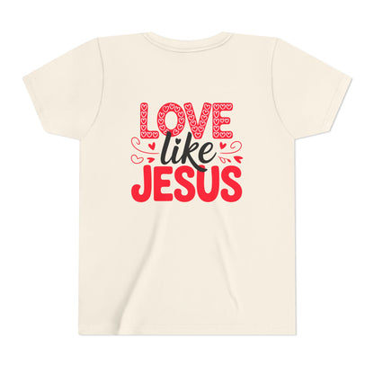 Youth Tee - "Love Like Jesus" Christian Kids Shirt