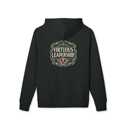 Virtuous Leadership Hoodie — Inspirational Leadership Quote Pullover
