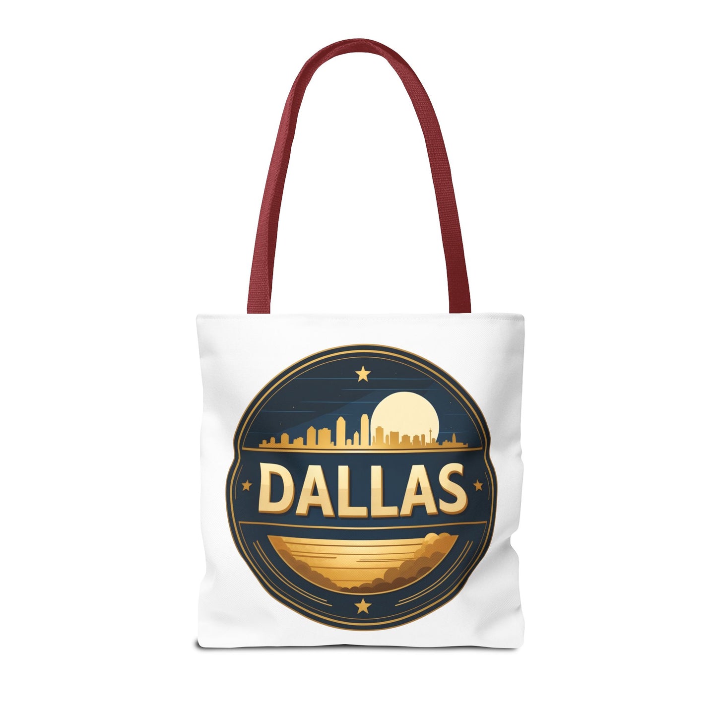 Dallas Skyline Circle Tote