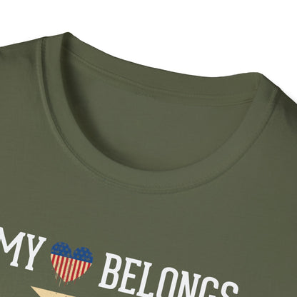 My Heart Belongs To A U.S. Army Soldier T-Shirt
