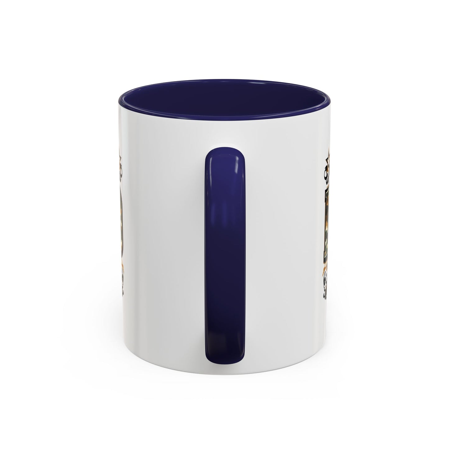 Dad Coffee Mug — "Best Ever Dad" Lion Crest Accent Mug (11/15oz)