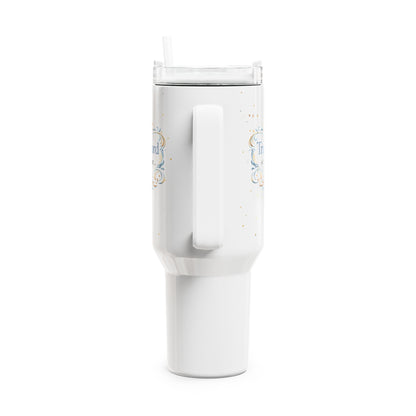 Trust in the Lord 40oz Tumbler — Proverbs 3:5 Inspirational Travel Mug