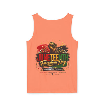 Juneteenth Freedom Day Tank Top — Celebrating Freedom Graphic