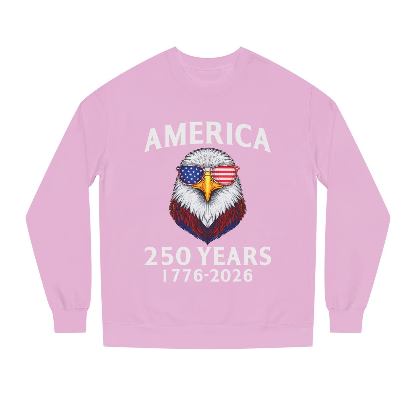 America 250 Years Sweatshirt — 1776–2026 Patriotic Eagle Crewneck